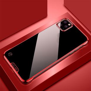For iPhone 11 SULADA Borderless Plated PC Protective Case(Red)