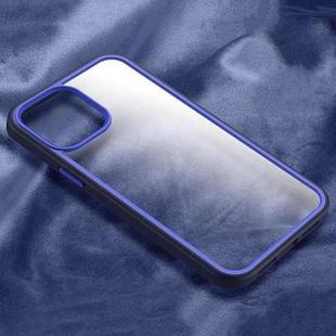 X-level Contrast Color Design Shockproof PC Protective Case For iPhone 13 Pro Max(Blue)