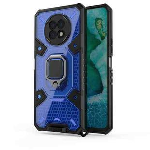 For Honor X20 Space PC+TPU Shockproof Case with Ring Holder(Blue)