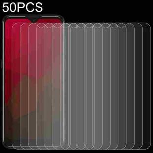 For Vodafone Smart V11 50 PCS 0.26mm 9H 2.5D Tempered Glass Film
