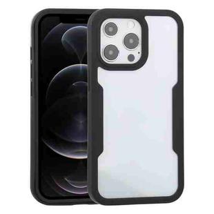 For iPhone 13 Pro Acrylic + TPU 360 Degrees Full Coverage Shockproof Protective Case (Black)