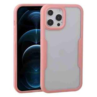 For iPhone 13 Pro Max Acrylic + TPU 360 Degrees Full Coverage Shockproof Protective Case (Pink)