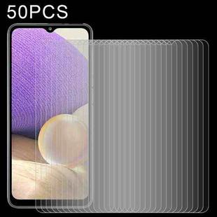 For Samsung Galaxy A32 5G 50 PCS 0.26mm 9H 2.5D Tempered Glass Film