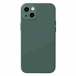 Benks Liquid Silicone Magsafe Magnetic Shockproof Protective Case For iPhone 13(Dark Green)
