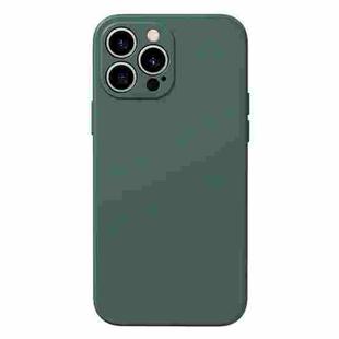 Benks Liquid Silicone Magsafe Magnetic Shockproof Protective Case For iPhone 13 Pro(Dark Green)