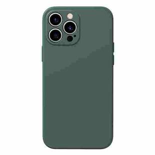 Benks Liquid Silicone Magsafe Magnetic Shockproof Protective Case For iPhone 13 Pro Max(Dark Green)