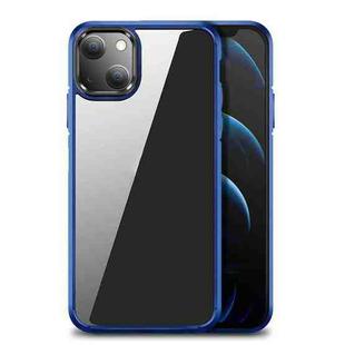 X-level Ice Crystal Shockproof TPU + PC Protective Case For iPhone 13(Blue)