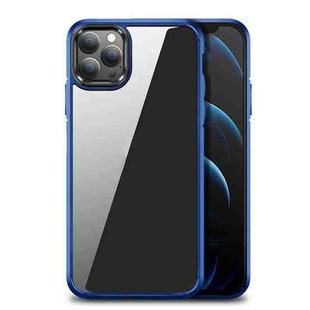 For iPhone 13 Pro Max X-level Ice Crystal Shockproof TPU + PC Protective Case (Blue)