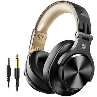 OneOdio A70 Black Gold Head-mounted Wireless Bluetooth Stereo Headset