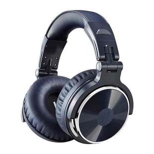 OneOdio Pro-10 Head-mounted Noise Reduction Wired Headphone with Microphone, Color:Blue