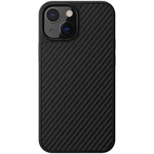 For iPhone 13 mini NILLKIN Synthetic Fiber Anti-slip Texture PC Protective Case (Black)