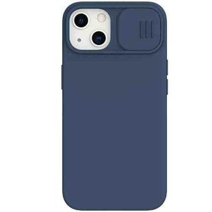 NILLKIN CamShield Liquid Silicone + PC Full Coverage Case For iPhone 13(Blue)