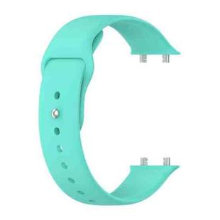 For Meizu Watch Silicone Watch Band, Size: One Size(Lake Blue)