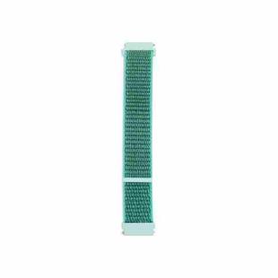 For Samsung Galaxy Watch3 45mm Nylon Loop Watch Band(Spcarmint)