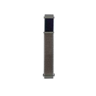 For Samsung Galaxy Watch3 45mm Nylon Loop Watch Band(Khaki)