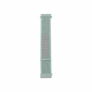 For Garmin Vivoactive 3 Nylon Loop Watch Band(Light Cyan)