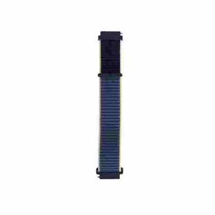 For Garmin Vivoactive 3 Nylon Loop Watch Band(Ice Blue)