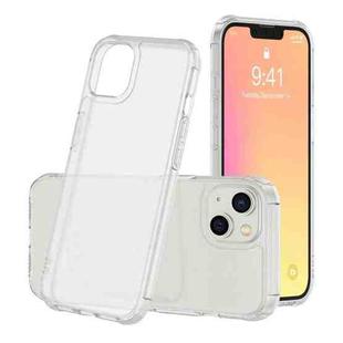 For iPhone 13 Sound Coversion Shockproof Frosted Acrylic Protective Case(Transparent)