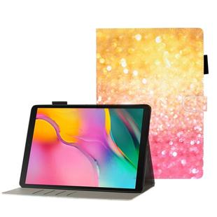 For Galaxy Tab A 8.0 (2019) T290 3D Embossing Pattern Horizontal Flip Leather Case with Holder & Card Slots & Wallet(Sand)