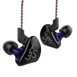 KZ ES3 Standard Version 3.5mm Hanging Ear Sports Design In-Ear Style Wired Earphone, Cable Length: 1.2m(Purple)