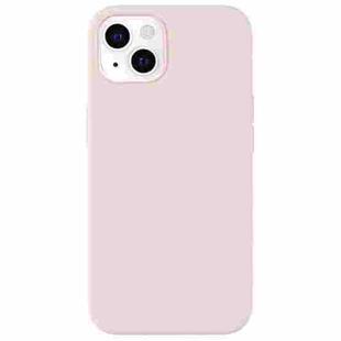 Fully Wrapped Shockproof Silicone Protective Case For iPhone 13 mini(Pink White)