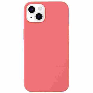 Fully Wrapped Shockproof Silicone Protective Case For iPhone 13 mini(Pink Orange)