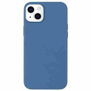 Fully Wrapped Shockproof Silicone Protective Case For iPhone 13 mini(Light Blue)
