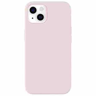 For iPhone 13 Pro Fully Wrapped Shockproof Silicone Protective Case (Pink White)