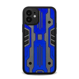 For iPhone 12 Pro Max Armor Matte PC + TPU Shockproof Case(Blue)