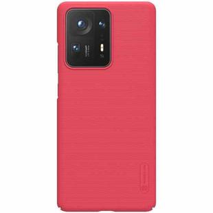 For Xiaomi Mi Mix 4 NILLKIN Frosted Concave-convex Texture PC Case(Red)