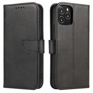 For iPhone 13 mini Calf Texture Buckle Horizontal Flip Leather Case with Holder & Card Slots & Wallet (Black)