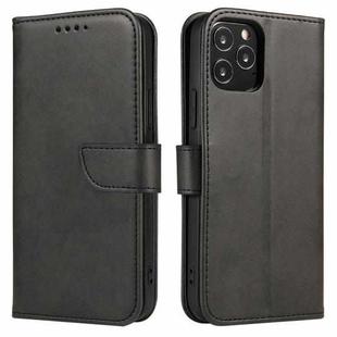 For iPhone 13 Calf Texture Buckle Horizontal Flip Leather Case with Holder & Card Slots & Wallet(Black)