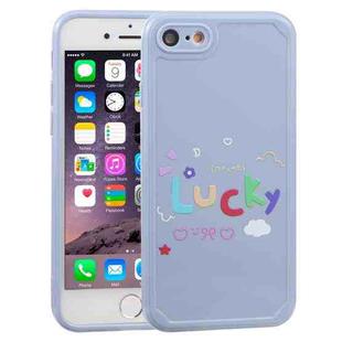 Lucky Letters TPU Soft Shockproof Case For iPhone 6 / 6s(Blue)