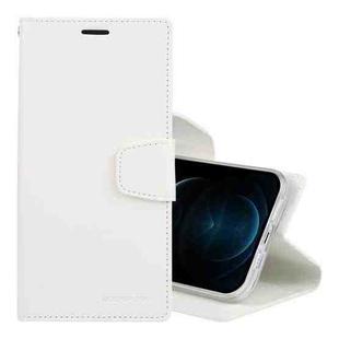 GOOSPERY SONATA DIARY Horizontal Flip Leather Case with Holder & Card Slots & Wallet For iPhone 13 Pro Max(White)