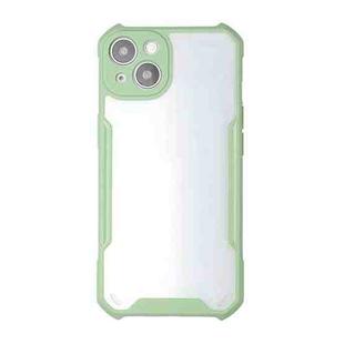 For iPhone 13 Acrylic + Color TPU Shockproof Case(Avocado)