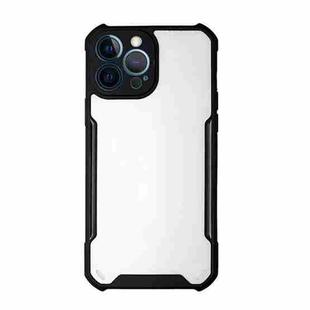 For iPhone 13 Pro Acrylic + Color TPU Shockproof Case (Black)