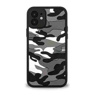 Camouflage Clouds Embossed Skin Feel Silicone Shockproof Case For iPhone 12(Black)