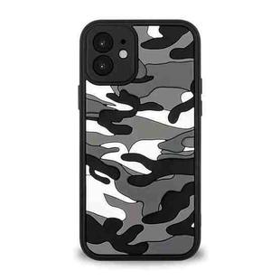 Camouflage Clouds Embossed Skin Feel Silicone Shockproof Case For iPhone 12 Pro Max(Black)