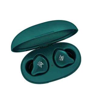 KZ S1 1DD+1BA Hybrid Technology Wireless Bluetooth 5.0 Stereo In-ear Sports Earphone with Microphone(Green)
