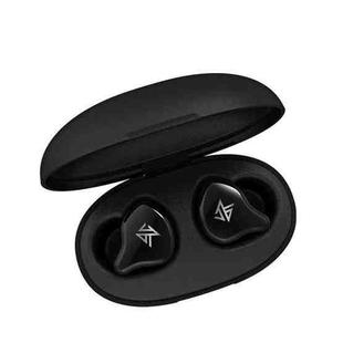 KZ S1D 1DD Dynamic Wireless Bluetooth 5.0 Stereo In-ear Sports Earphone with Microphone(Black)