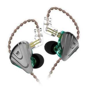 KZ ZSX 12-unit Ring Iron Metal Gaming In-ear Wired Earphone, Standard Version(Cyan)