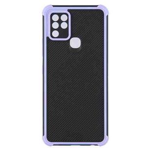 For Infinix Hot 10 Eagle Eye Armor Dual-color Shockproof TPU + PC Protective Case(Purple)