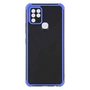 For Infinix Hot 10 Eagle Eye Armor Dual-color Shockproof TPU + PC Protective Case(Blue)