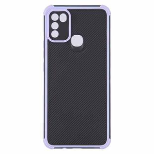 For Infinix Hot 10 Play/Smart 5 2021/Hot 9 Play Eagle Eye Armor Dual-color Shockproof TPU + PC Protective Case(Purple)