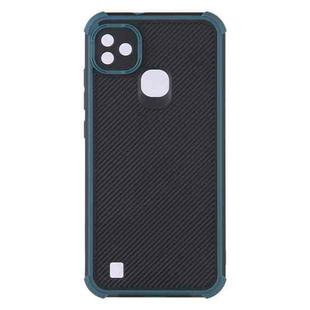 For Infinix Smart HD 2021 Eagle Eye Armor Dual-color Shockproof TPU + PC Protective Case(Dark Green)