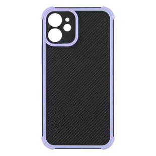Eagle Eye Armor Dual-color Shockproof TPU + PC Protective Case For iPhone 12 mini(Purple)