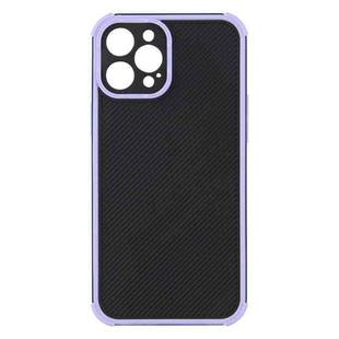 Eagle Eye Armor Dual-color Shockproof TPU + PC Protective Case For iPhone 12 Pro Max(Purple)