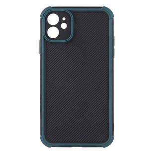 Eagle Eye Armor Dual-color Shockproof TPU + PC Protective Case For iPhone 11(Dark Green)