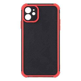 Eagle Eye Armor Dual-color Shockproof TPU + PC Protective Case For iPhone 11(Red)