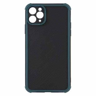 Eagle Eye Armor Dual-color Shockproof TPU + PC Protective Case For iPhone 11 Pro Max(Dark Green)